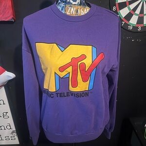 Vintage Purple MTV Sweater